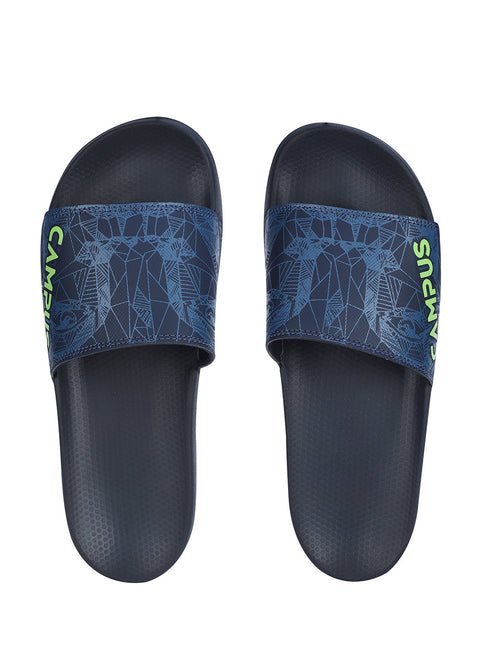 SL-437 Navy Men's Slippers